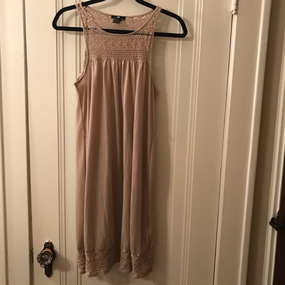 FREE with purchase - BOHO H&M Dress with Crochet Details
